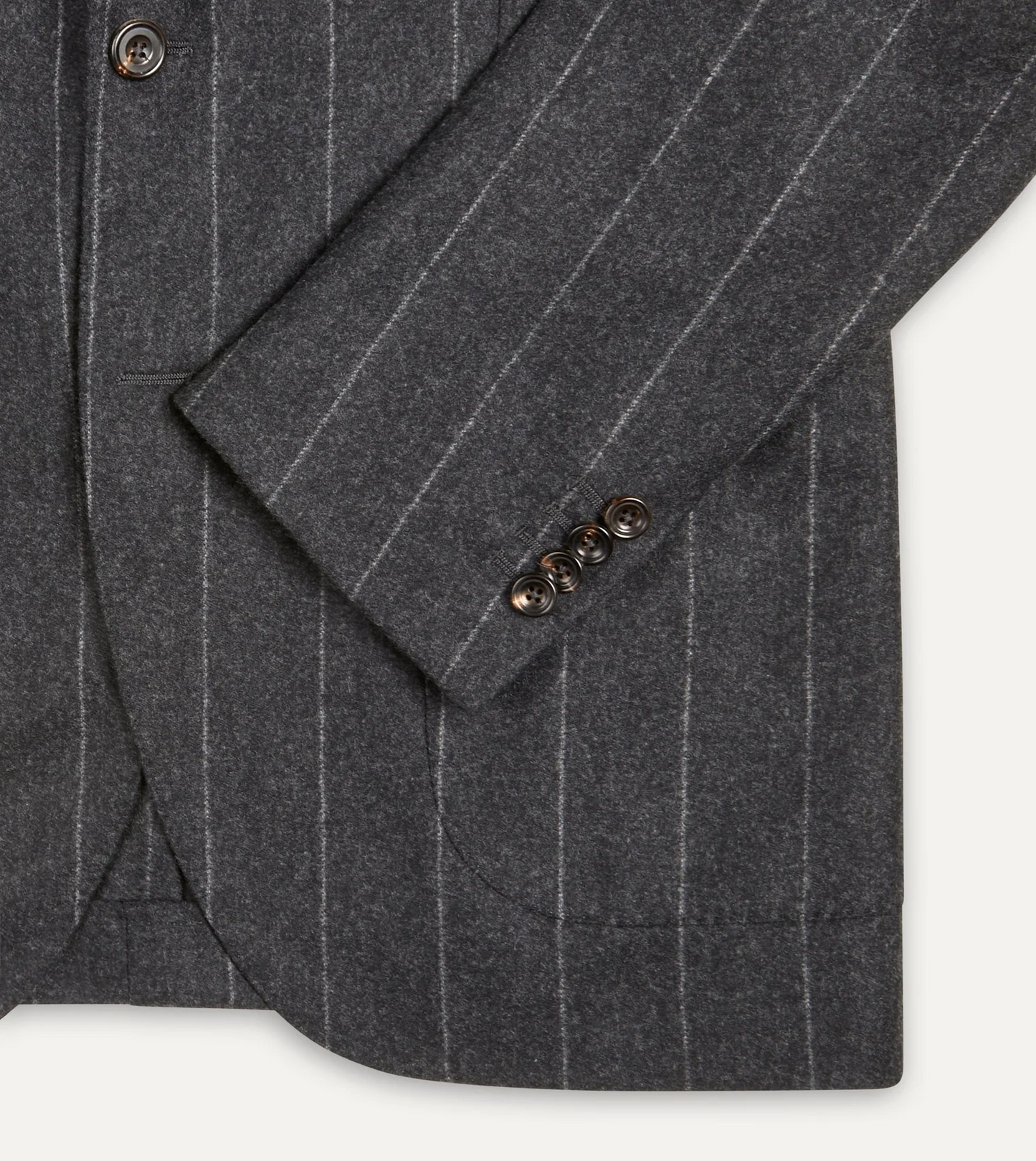 CHALK STRIPE RELAXED BLAZER